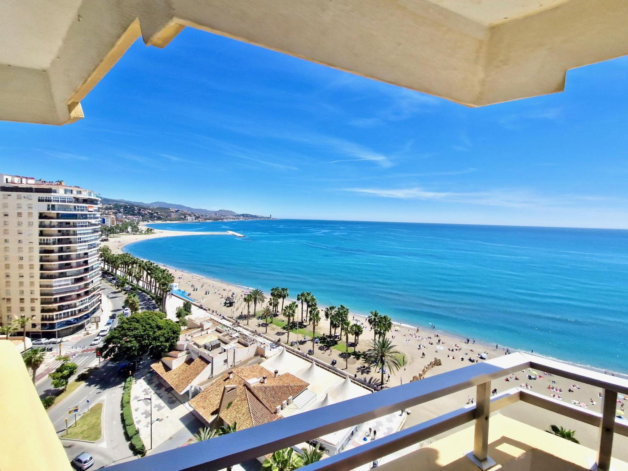 Sr Malagueta Beach Front Wonderful Sea View Málaga Exterior foto