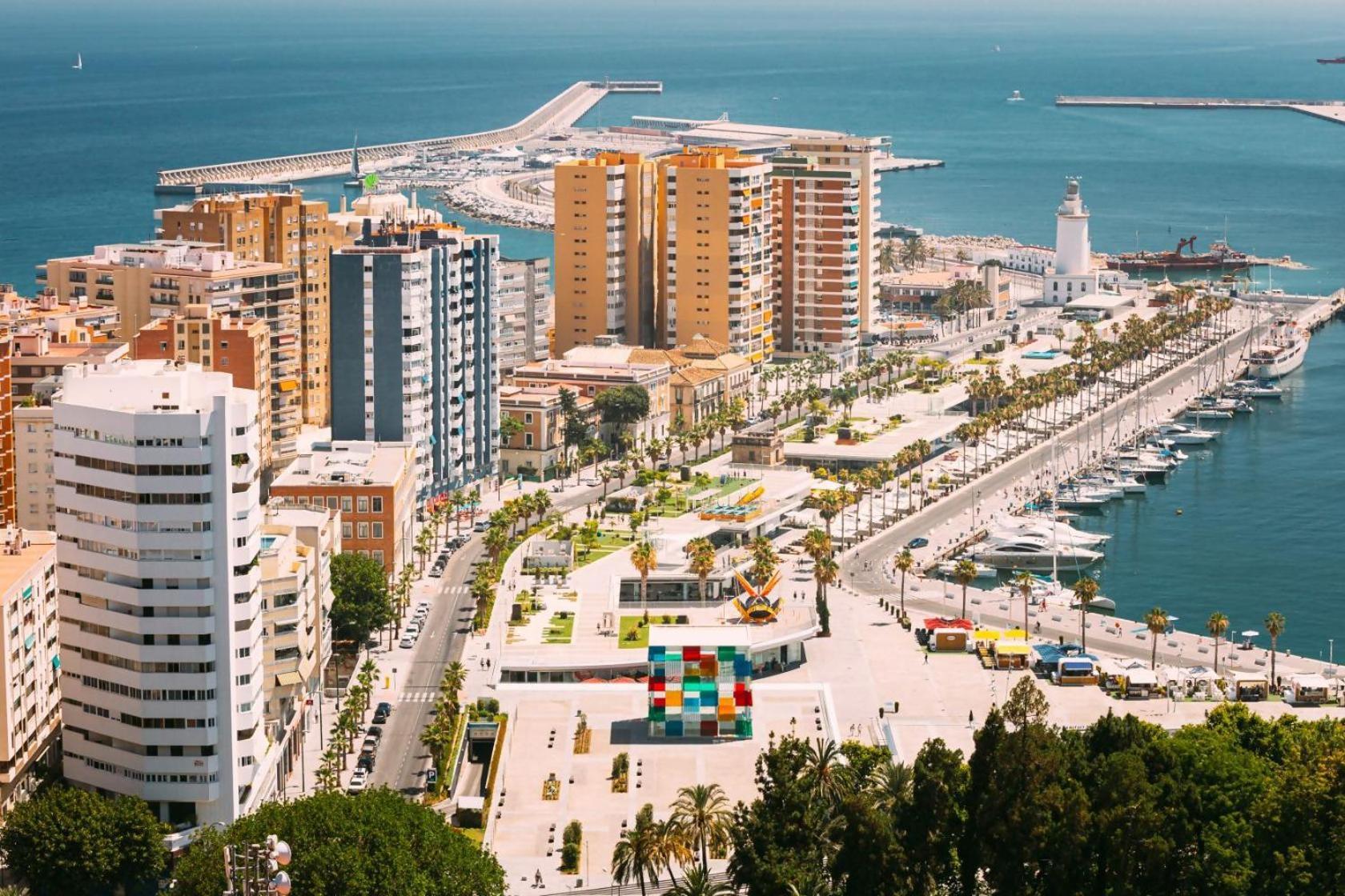 Sr Malagueta Beach Front Wonderful Sea View Málaga Exterior foto